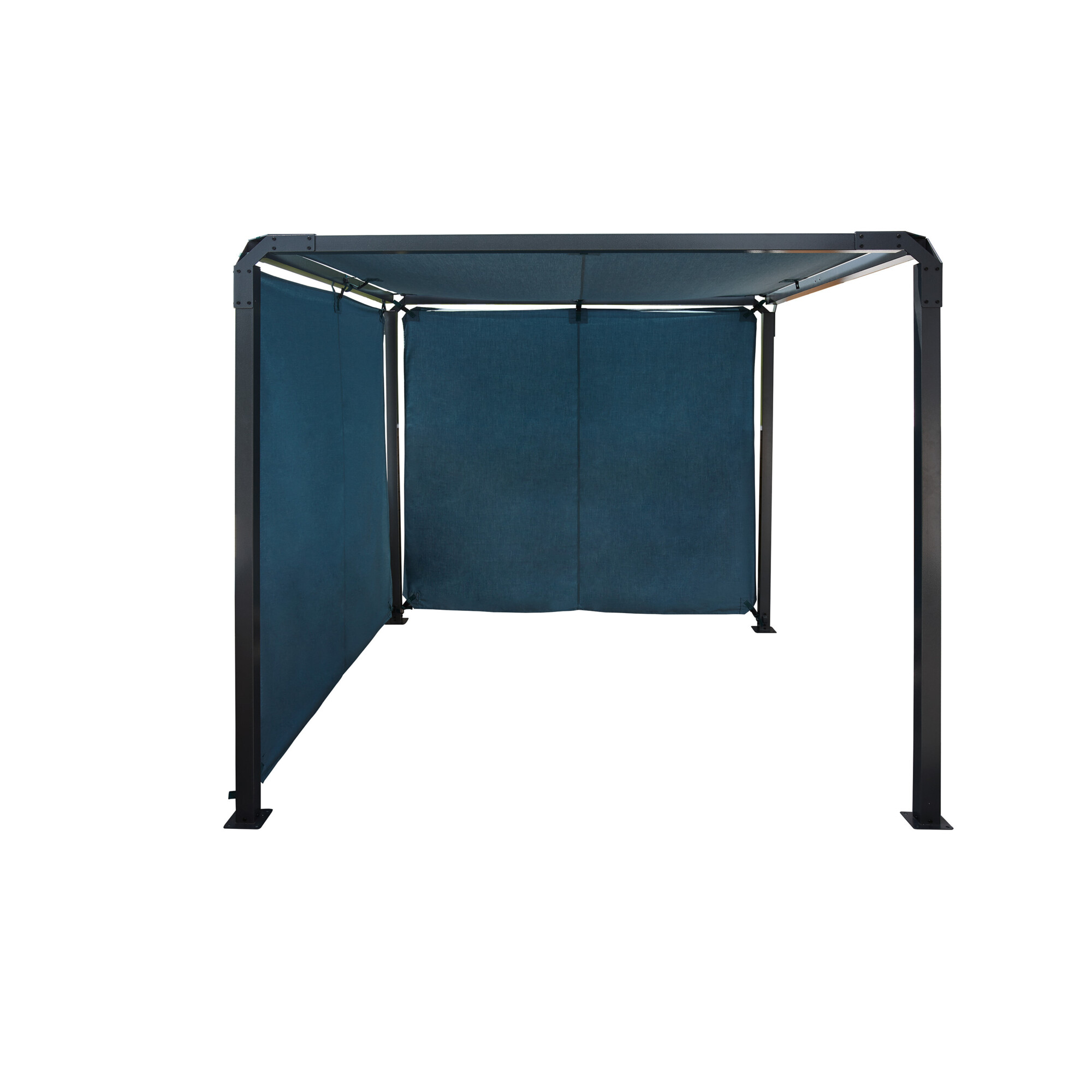 ShelterLogic Sojag, Dunwich Pergola 8x8 Teal 308-9,167,986, Color Black, Shape Other, Frame Material Steel, Model# 308-9167986